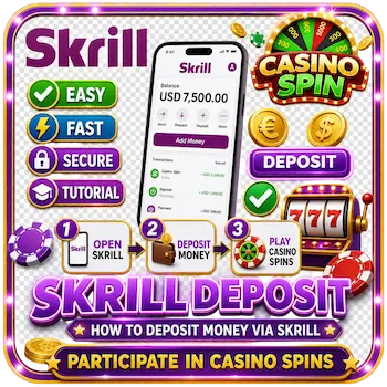 Casino Spin Skrill Deposit Transparent alt